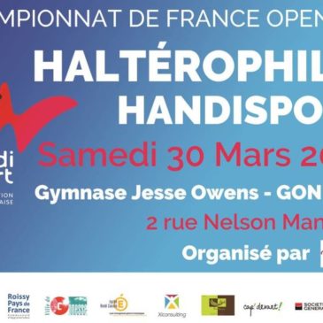 Championnat de France Open IPC d’haltérophilie handisport
