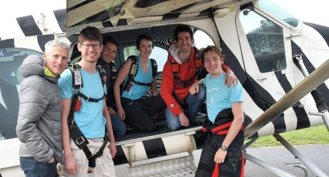 Parachutisme sourds