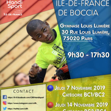 Résultats des challenges de boccia BC
