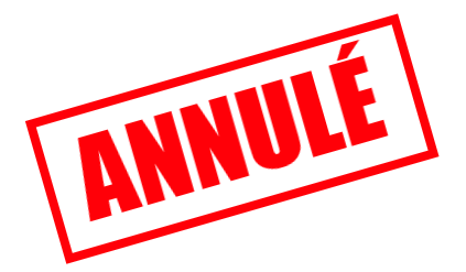 Annulation regroupements