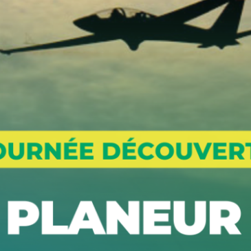 ﻿JOURNÉE DECOUVERTE VOL EN PLANEUR