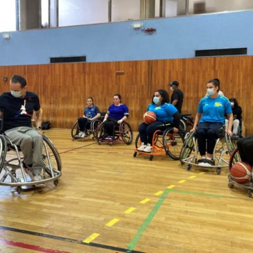 Journée détection U23 basket fauteuil