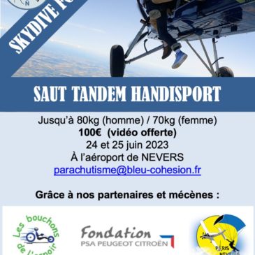Saut Tandem Handisport