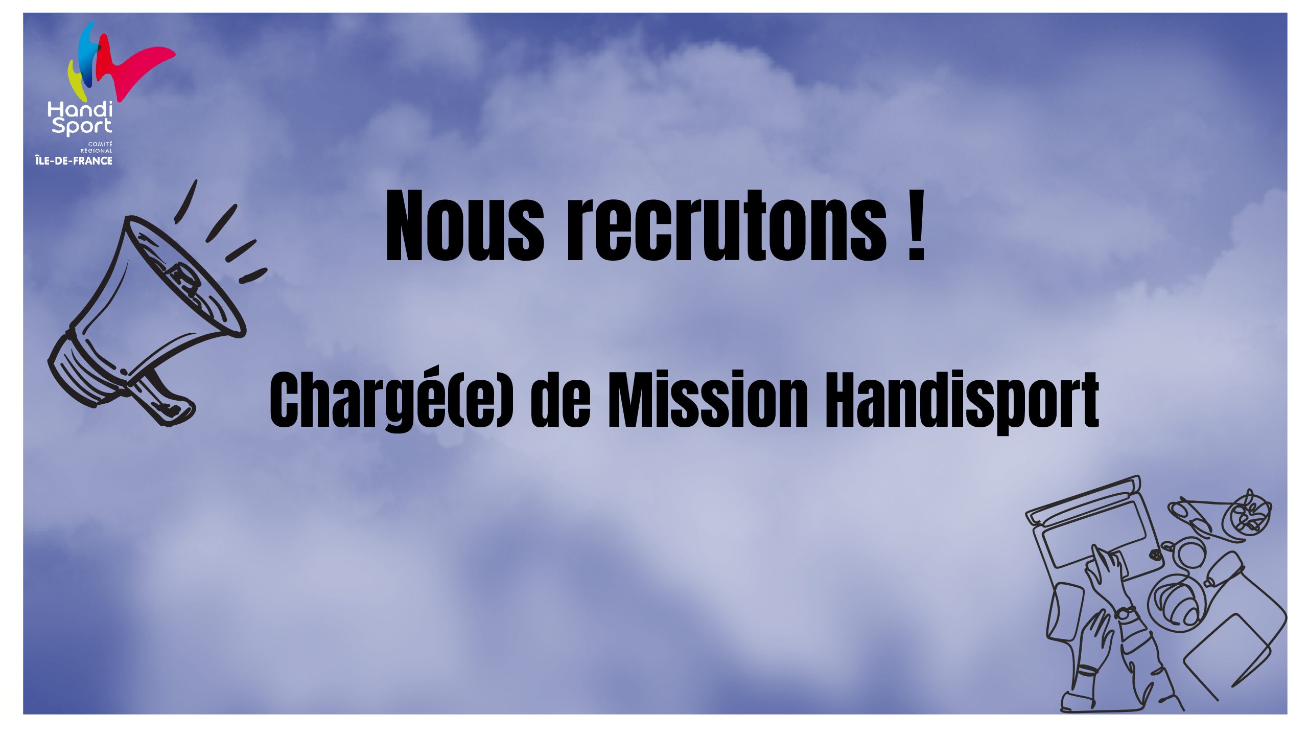 Recrutement – Poste « Chargé de mission » en CDI